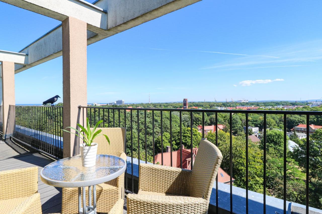 Apartament Morena Z Widokiem Z Tarasu Na Morze Свиноуйсьце Экстерьер фото